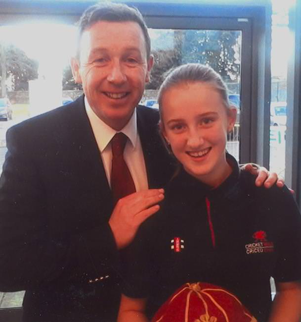 Chloe’s just champion in cricket and weight lifting!